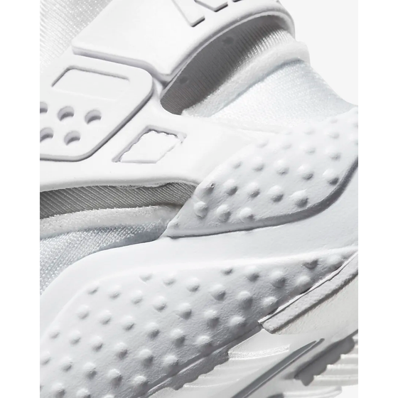 Nike Kid's Huarache Run Shoes - White / Pure Platinum / White Just For Sports