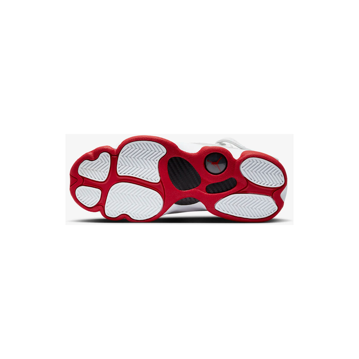 Red kid jordans sales