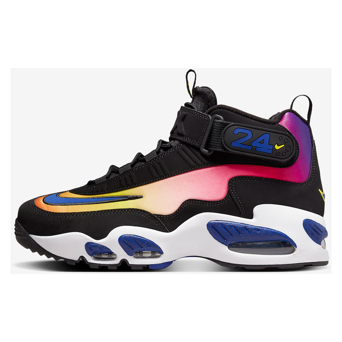Nike Men's Air Griffey Max 1 Los Angeles Shoes - Black / Concord / Yellow Strike Just For Sports