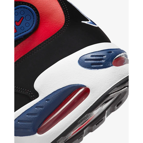 Nike Men's Air Griffy Max 1 Shoes - Black / University Red / Deep Royal Blue Just For Sports