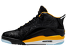 Nike Men's Air Jordan Dub Zero Black Taxi Shoes - Black / Yellow Just For Sports