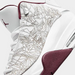 Nike Men's Air Jordan Dub Zero Shoes - White / Cherrywood / Silver Just For Sports