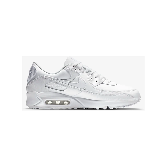 Nike Men's Air Max 90 LTS Shoes - All White Just For Sports