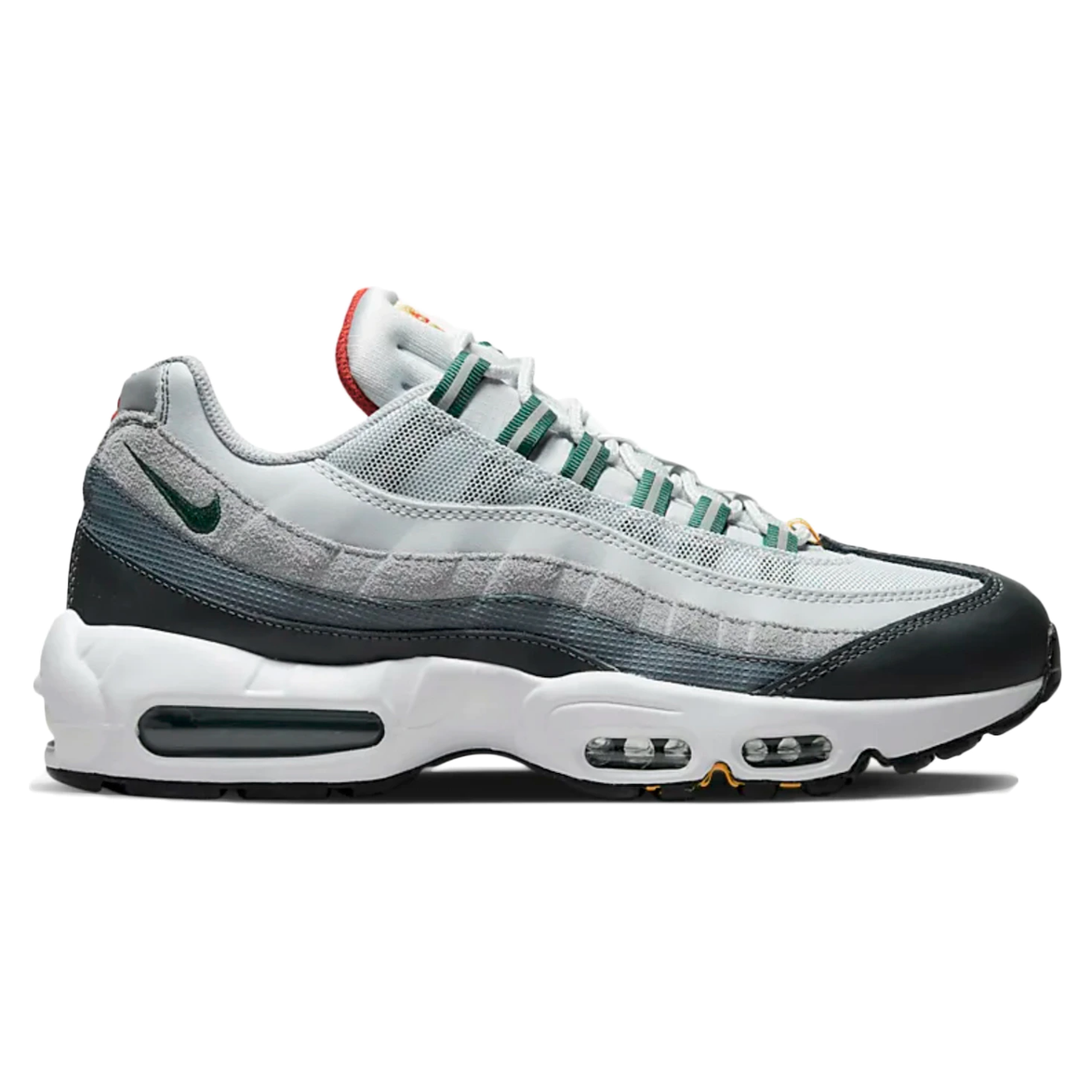 Nike Men's Air Max 95 Shoes - Pure / University Gold / — For Sports