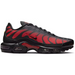 Nike Men's Air Max Plus Bred Reflective Shoes - Black / Red Just For Sports