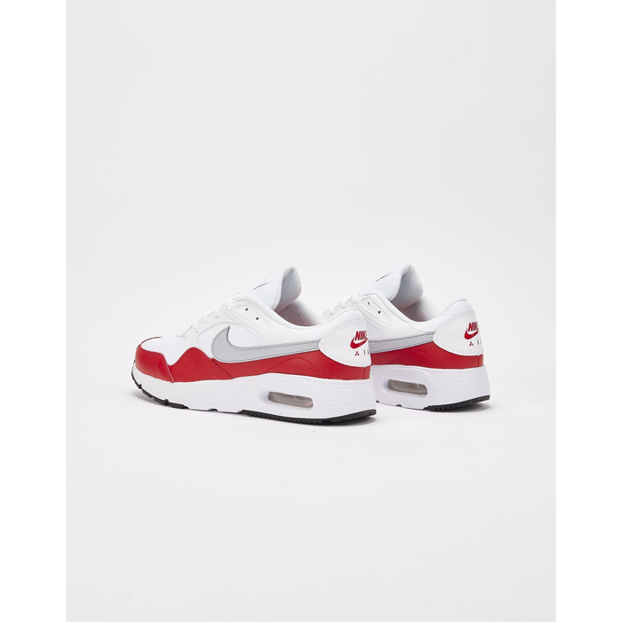 Nike Men's Air Max SC Shoes - White / Wolf Grey / University Red Just For Sports