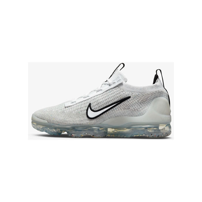 Nike Men s Air VaporMax 2021 FK Shoes White Black Metallic