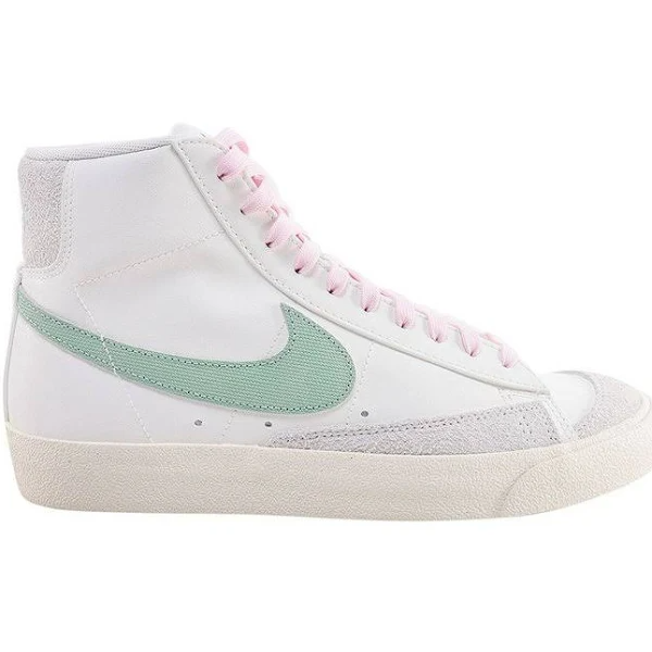 Nike Men's Blazer Mid '77 Vintage Shoes - Cream / Avocado Green / Grey Just For Sports