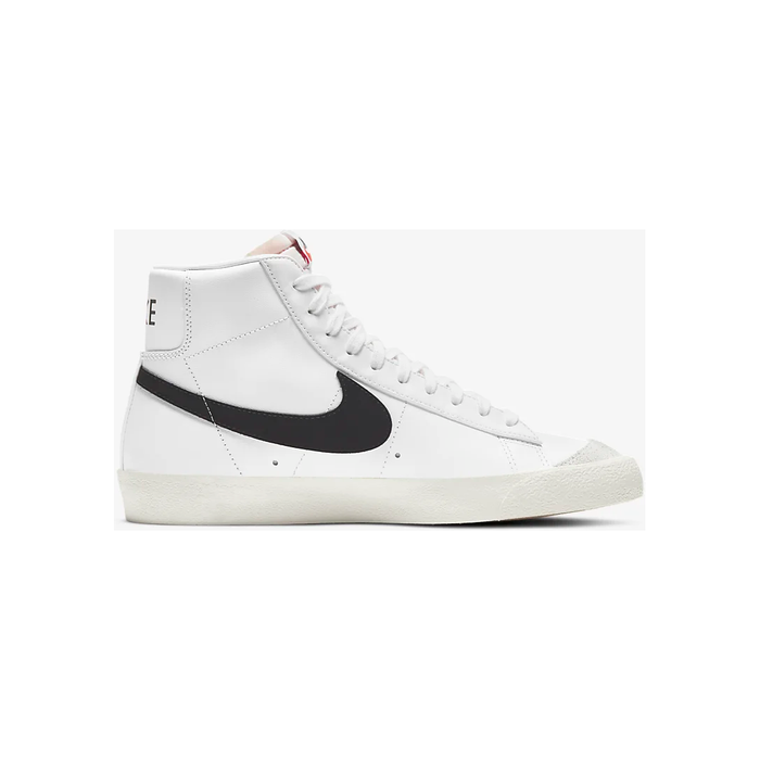 Nike Men's Blazer Mid '77 Vintage Shoes - White / Black Just For Sports