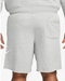 Nike Men's Club Alumni French Terry Shorts - Dark Grey Heather / White Just For Sports