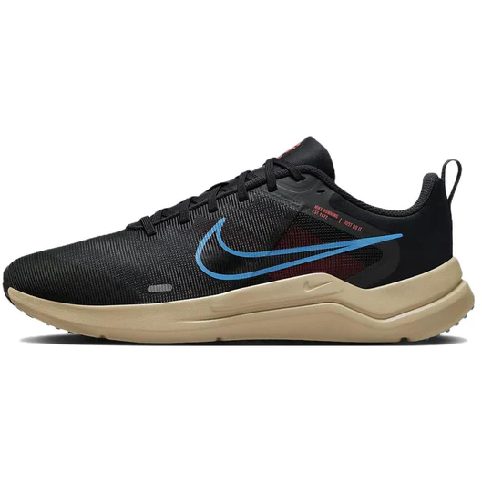 Nike Men's Downshifter 12 Shoes - Anthracite / Black / White / Racer Blue / Pink Just For Sports