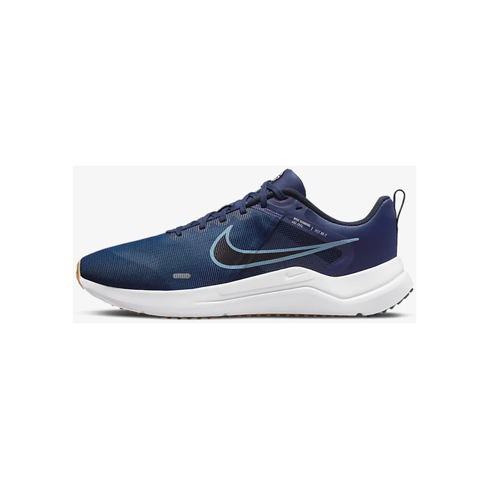 Nike Men s Downshifter 12 Shoes Midnight Navy Dark Obsidian Pure Platinum Worn Blue