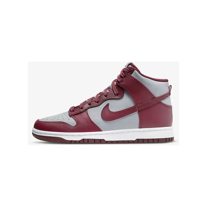 Nike Men s Dunk High Retro Shoes Dark Beetroot Wolf Grey White Dark Beetroot