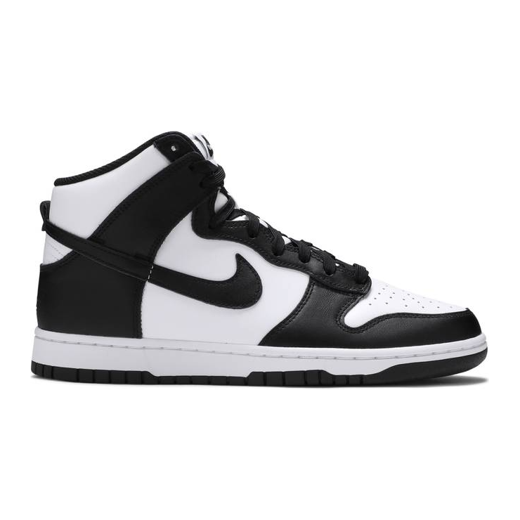 Nike Men's Dunk High Retro Shoes - White / Black — Just For Sports