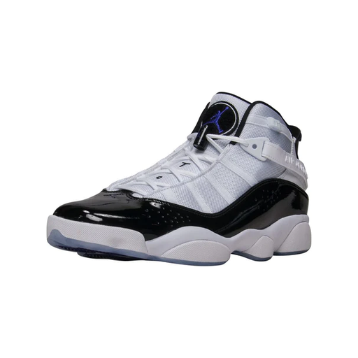 Nike Men's Jordan 6 Rings Shoes - White / Black / Dark Concorde Blue Just For Sports