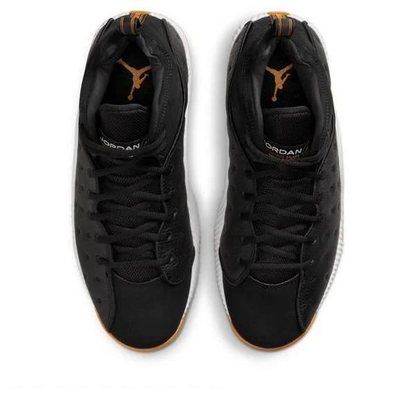 Black and 2024 gold team jordans