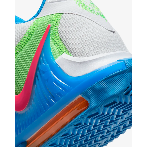 Nike Men's LeBron Witness 7 Shoes - Grey Fog / Cobblestone / Laser Blue / Hyper Pink Just For Sports