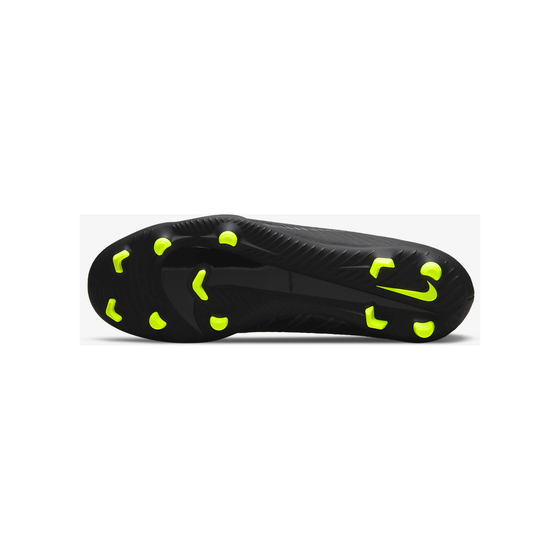 Nike Men's Mercurial Vapor 15 Club MG Cleats - Black / Summit White / Volt / Dark Smoke Grey Just For Sports