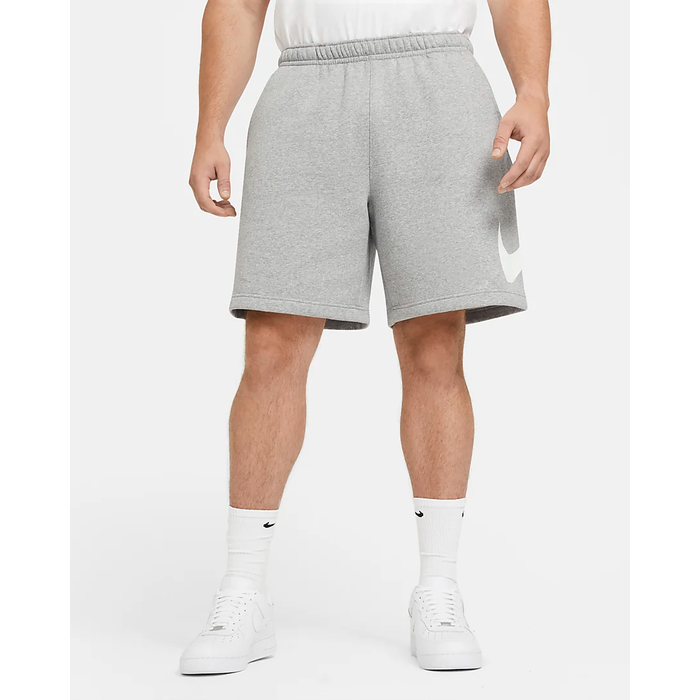 Nike Men's Sportswear Club Shorts - Dark Grey Heather / White Just For Sports