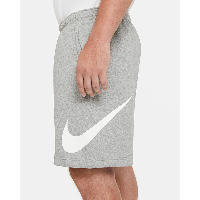 Nike Men's Sportswear Club Shorts - Dark Grey Heather / White Just For Sports