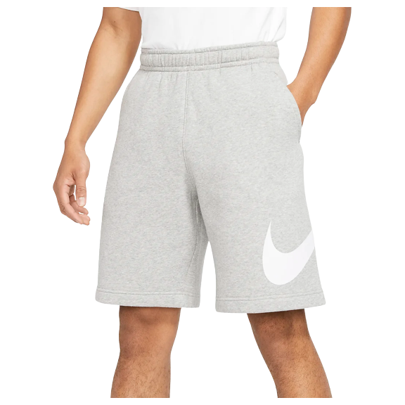 Nike Men's Sportswear Club Shorts - Dark Grey Heather / White Just For Sports