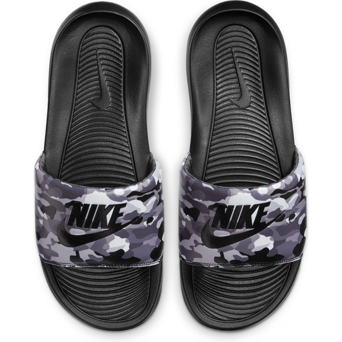 Nike Men s Victori One Slides Black Gray Camo
