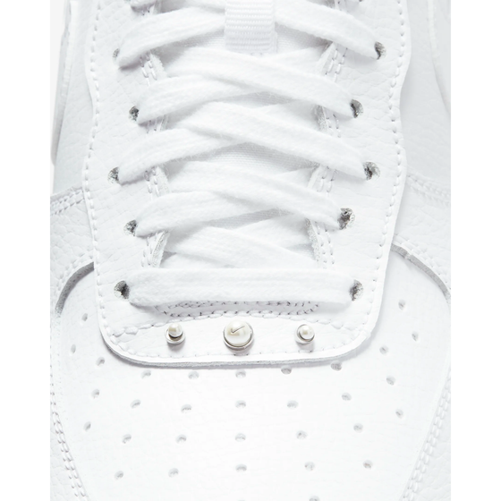 Nike Women's Air Force 1 '07 SE Shoes - White / Metallic Silver / Black Just For Sports