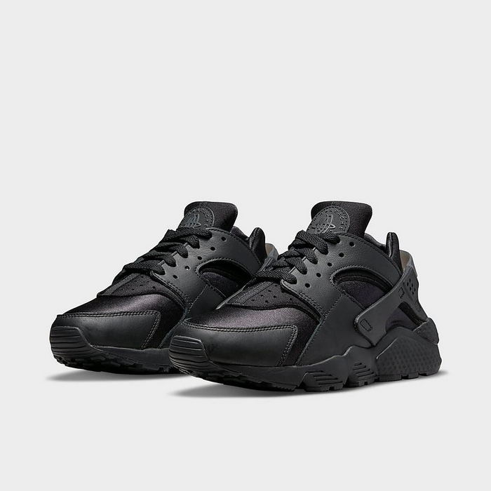 Nike Women s Air Huarache Shoes All Black Just For Sports