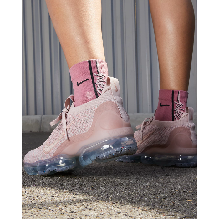Nike Women s Air VaporMax 2021 Flyknit Shoes Pink Oxford Rose Whis Just For Sports