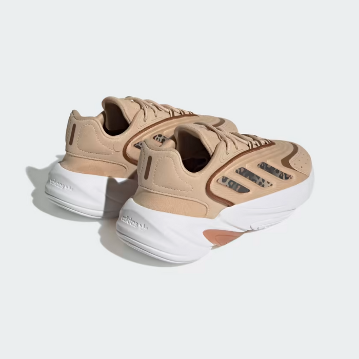 Adidas Women's Ozelia Shoes - Magic Beige / Wild Brown / Gold Metallic Just For Sports Adidas Women's Ozelia Shoes - Magic Beige / Wild Brown / Gold Metallic Just For Sports