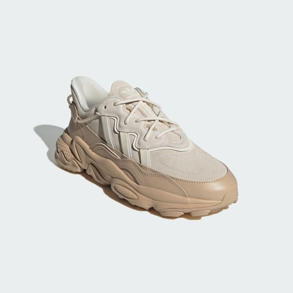 Adidas Men's Ozweego Shoes - Wonder White / Beige Just For Sports Adidas Men's Ozweego Shoes - Wonder White / Beige Just For Sports