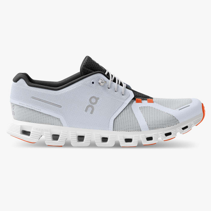 On Running Men's Cloud 5 Push Shoes - White / Flame Just For Sports