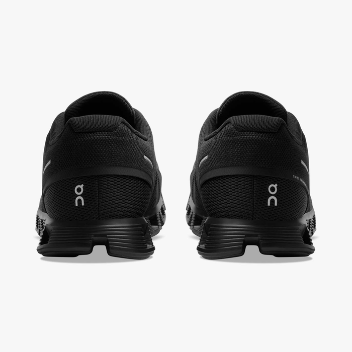 On Running Men's Cloud 5 Shoes - All Black Just For Sports