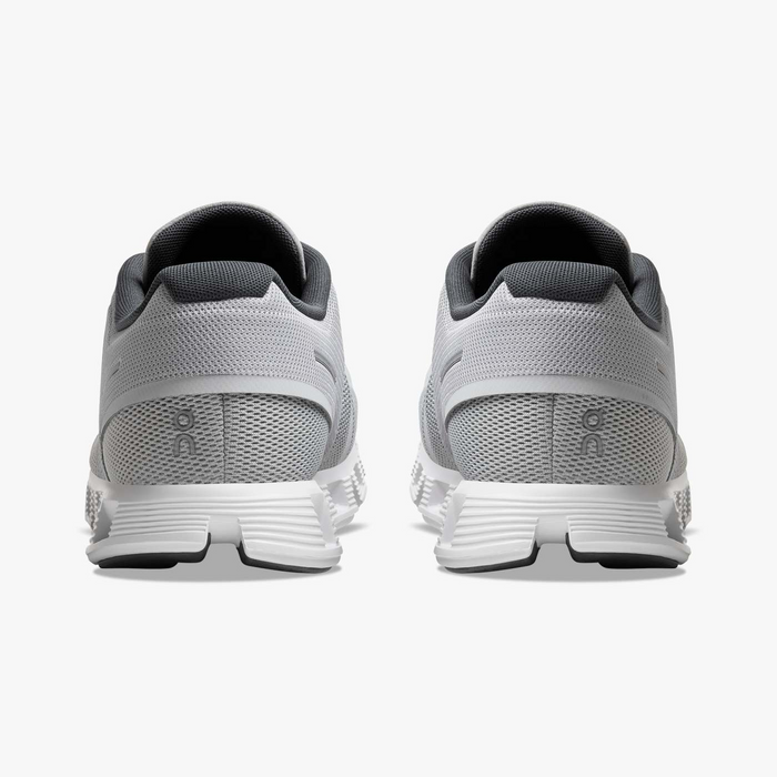 On Running Men's Cloud 5 Shoes - Glacier / White