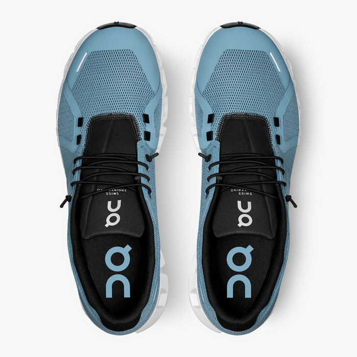 On Running Men's Cloud 5 Shoes - Niagara / Black Just For Sports