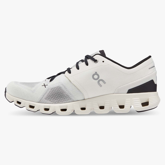 On Running Men's Cloud X 3 Shoes - Ivory / Black Just For Sports