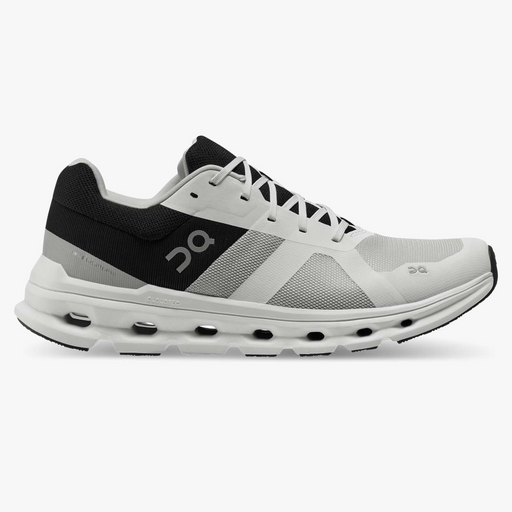 On Running Men's Cloudrunner Shoes - Glacier / Black Just For Sports