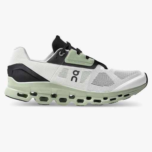 On Running Men's Cloudstratrus Shoes - White / Black Just For Sports
