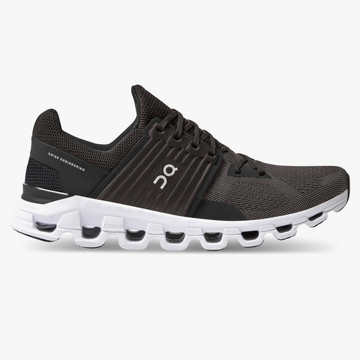On Running Men's Cloudswift Shoes - Black / Rock Just For Sports