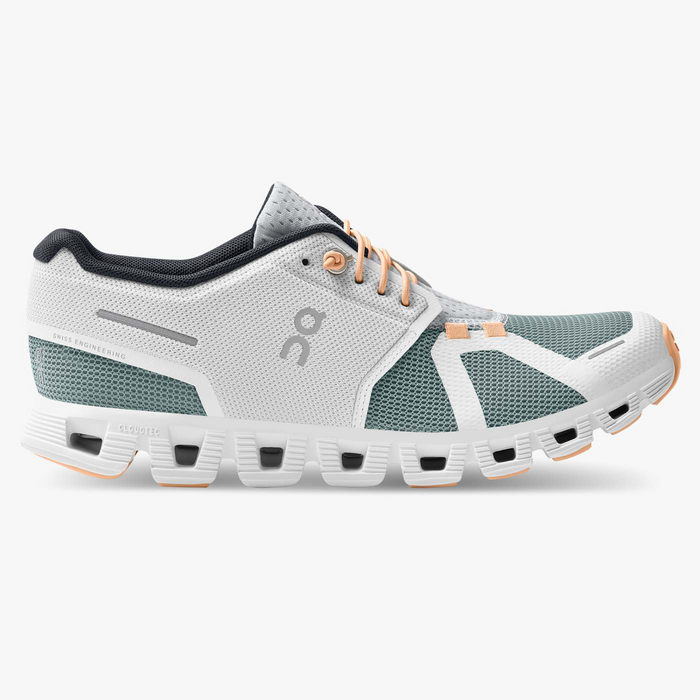 On Running Women's Cloud 5 Push Shoes - White / Cobble Just For Sports