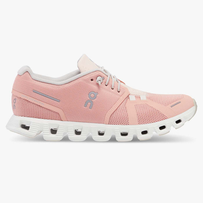On Running Women's Cloud 5 Shoes - Rose / Shell Just For Sports