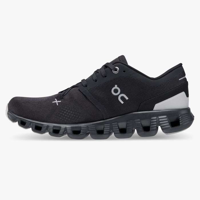 On Running Women's Cloud X 3 Shoes - Black Just For Sports