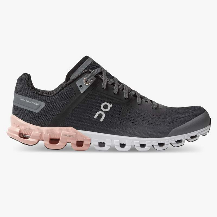 On Running Women's Cloudflow Shoes - Rock / Rose Just For Sports