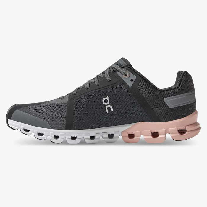 On Running Women's Cloudflow Shoes - Rock / Rose Just For Sports