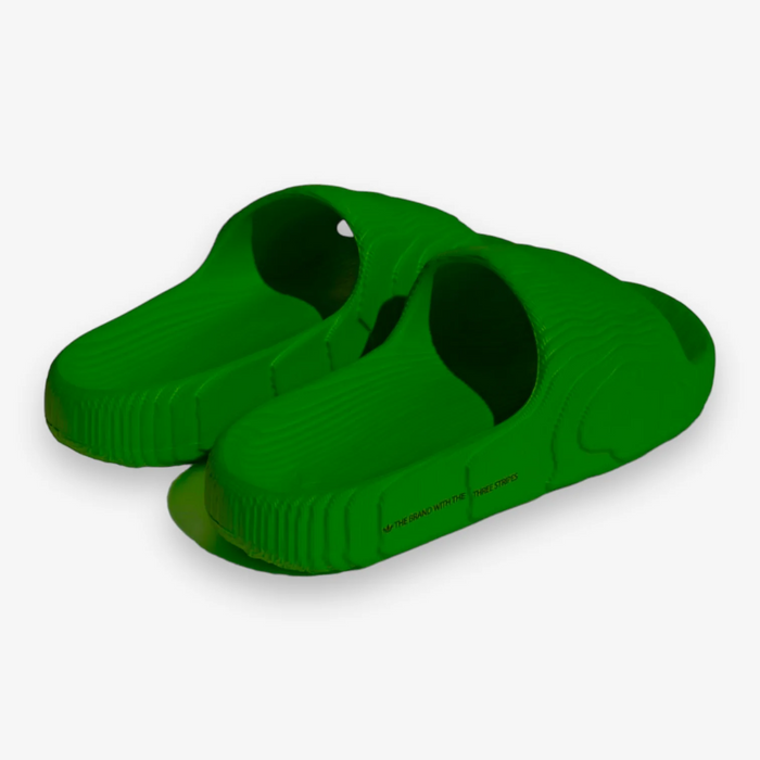 Adidas Men's Adilette 22 Slides - Green / Black