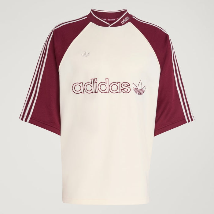 Adidas Men's Premium Jersey Shirt - Cream White - Just For Sports