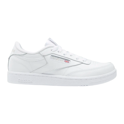 Reebok Kid's Club C Shoes - White / Sheer Grey Just For Sports