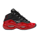 Reebok Kid's Question Mid Street Sleigh Shoes - Black / Vector Red Just For Sports