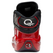 Reebok Kid's Question Mid Street Sleigh Shoes - Black / Vector Red Just For Sports