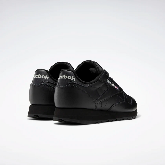 Reebok classic black mens sales